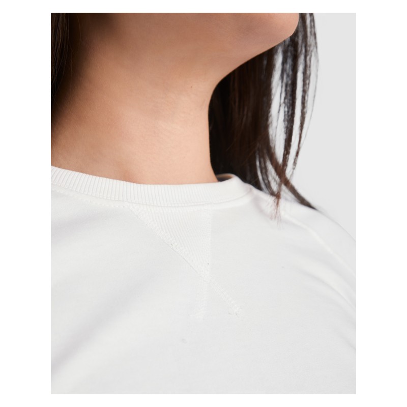 ANNAPURNA WOMAN SWEATSHIRT S S WHITE