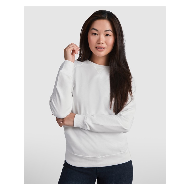 ANNAPURNA WOMAN SWEATSHIRT S S WHITE