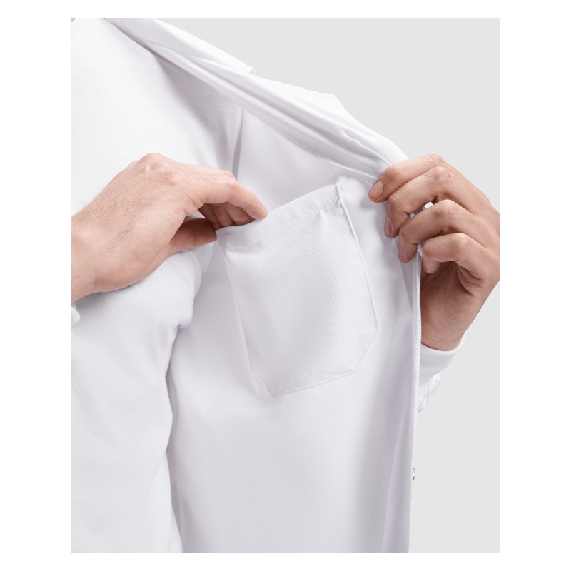 MEDERI CUFF SNAPS LABCOAT S XS WHITE