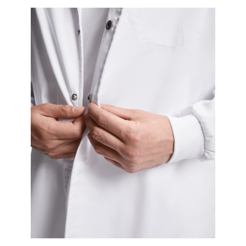 MEDERI CUFF SNAPS LABCOAT S XS WHITE