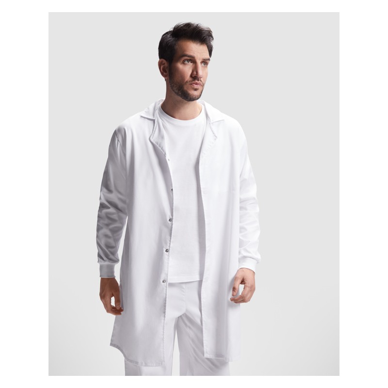 MEDERI CUFF SNAPS LABCOAT S XS WHITE