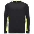 PORTO T-SHIRT S M BLACK FLUOR YELLOW