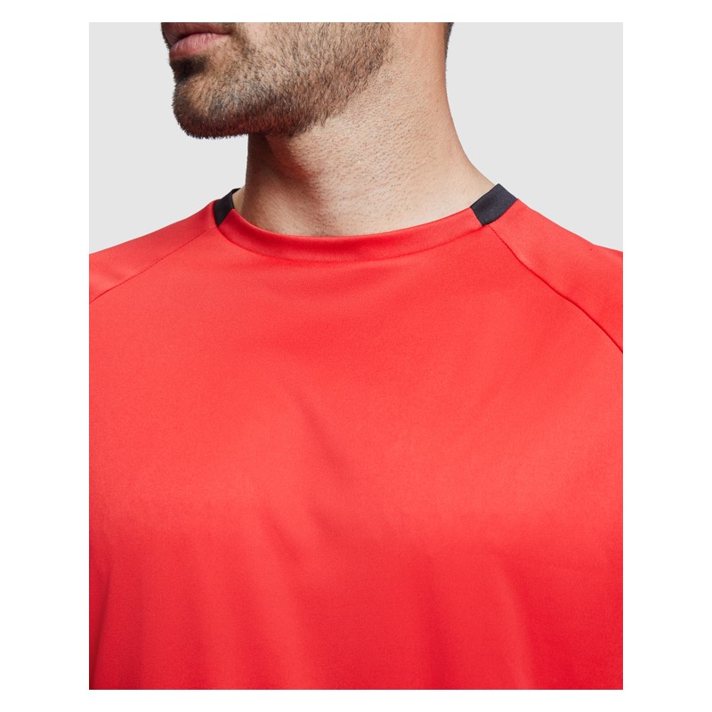 PORTO T-SHIRT S M BLACK FLUOR YELLOW