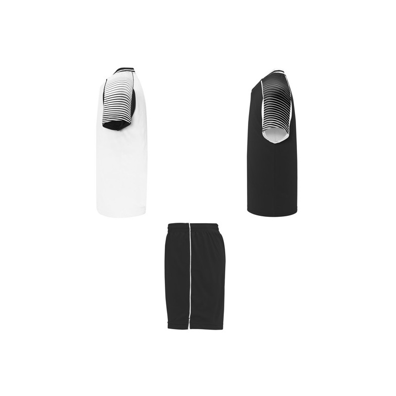 JUVE SPORT SET S S WHITE BLACK