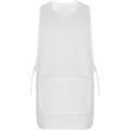 ARZAK REVERSIBLE CHASUBLE APRON S ONE SIZE WHITE