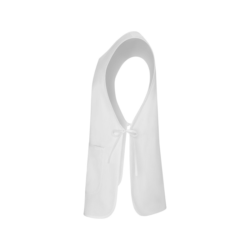ARZAK REVERSIBLE CHASUBLE APRON S ONE SIZE WHITE