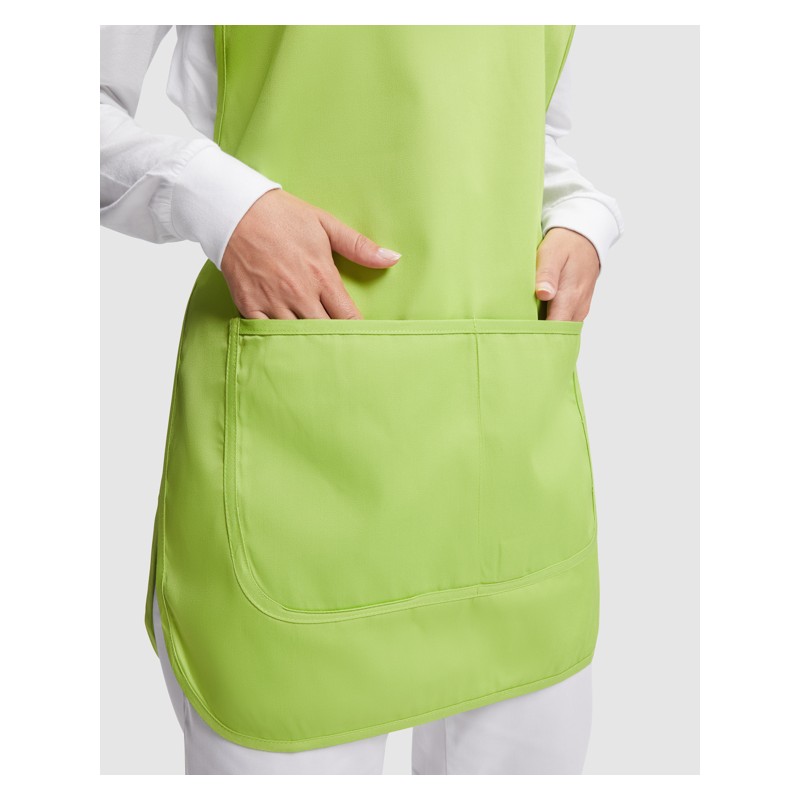 ARZAK REVERSIBLE CHASUBLE APRON S ONE SIZE WHITE