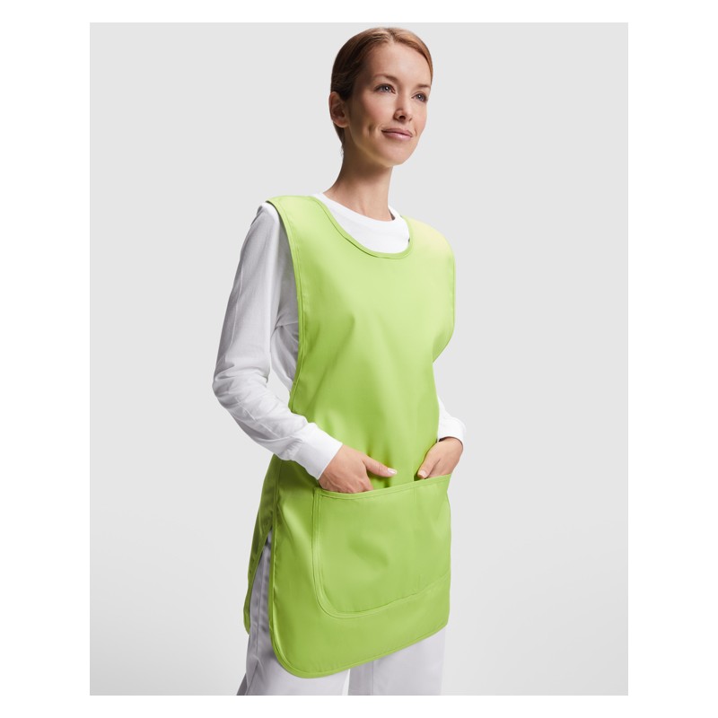 ARZAK REVERSIBLE CHASUBLE APRON S ONE SIZE WHITE