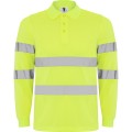 AV POLARIS LONG SLEEVE POLO SHIRT S S FLUOR YELLOW