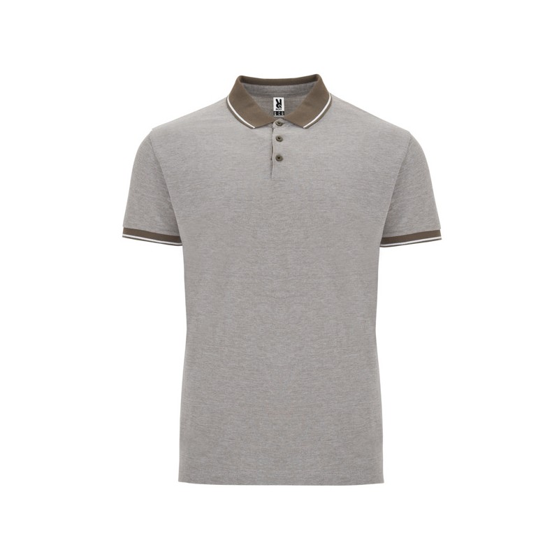 BOWIE POLO SHIRT S S HEATHER MILITAR DARK GREEN