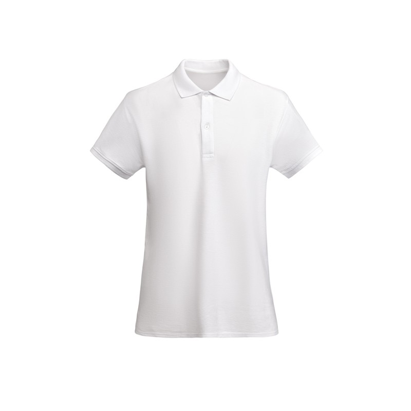 PRINCE WOMAN POLO SHIRT S S WHITE