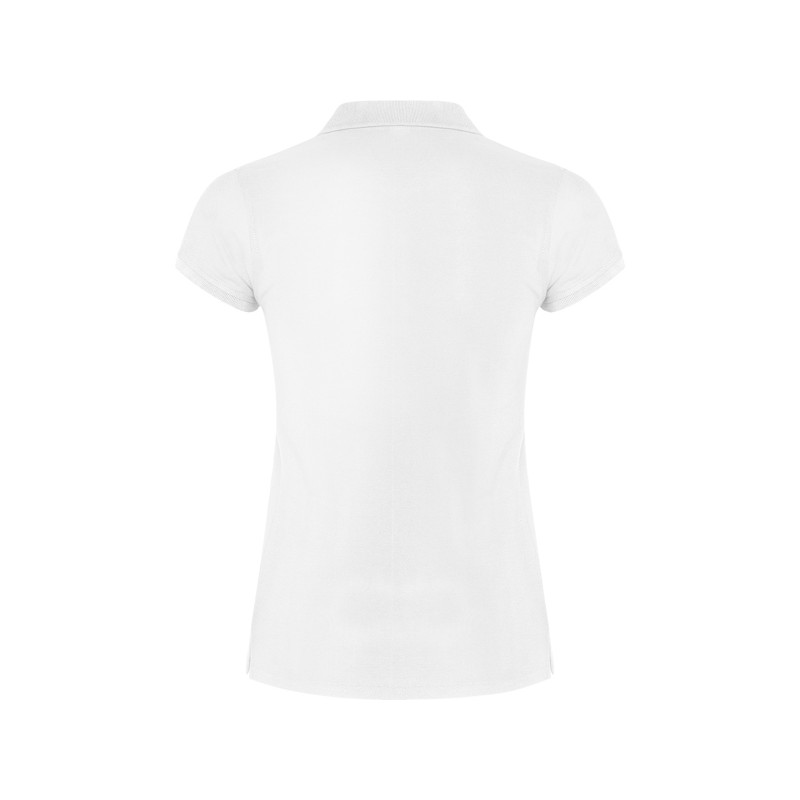 STAR WOMAN POLO SHIRT S S WHITE