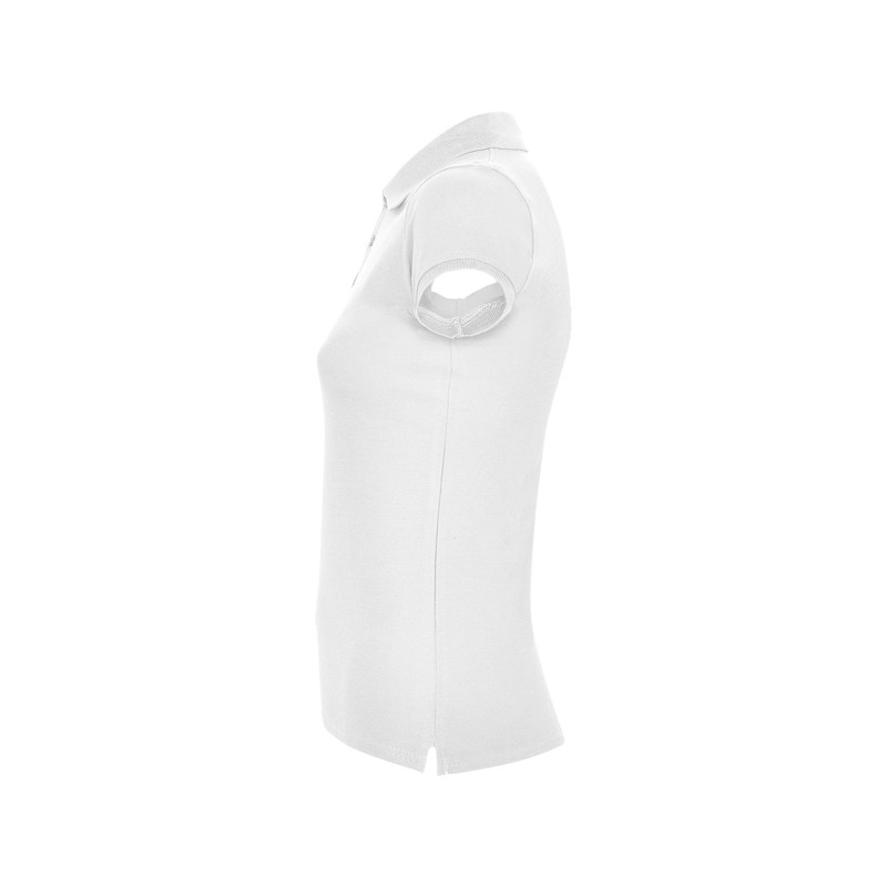STAR WOMAN POLO SHIRT S S WHITE