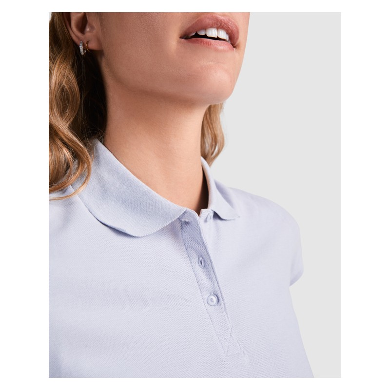 STAR WOMAN POLO SHIRT S S WHITE