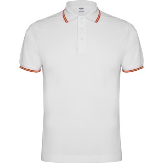 NATION POLO SHIRT S S WHITE