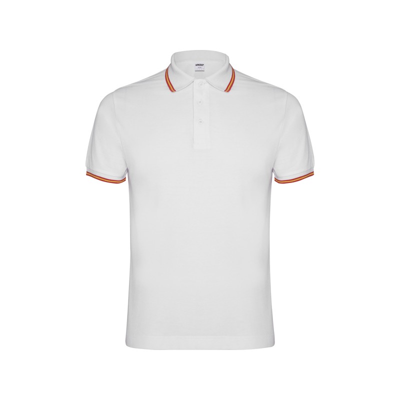 NATION POLO SHIRT S S WHITE