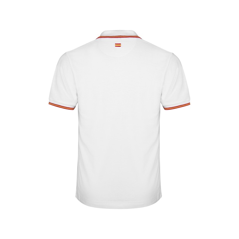 NATION POLO SHIRT S S WHITE
