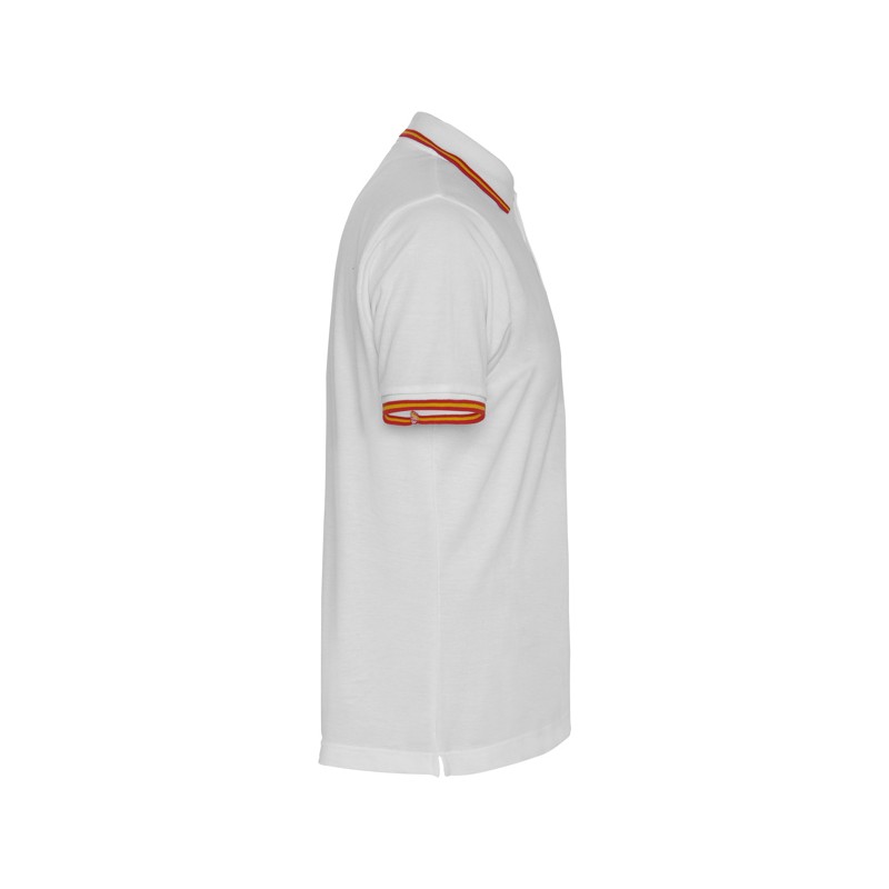 NATION POLO SHIRT S S WHITE