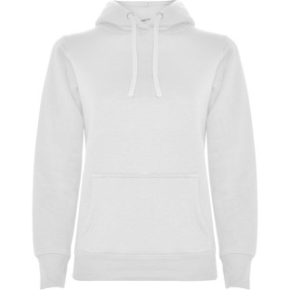 URBAN WOMAN HOODED SWEATSHIRT S S WHITE