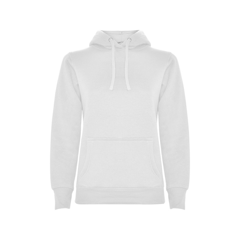 URBAN WOMAN HOODED SWEATSHIRT S S WHITE