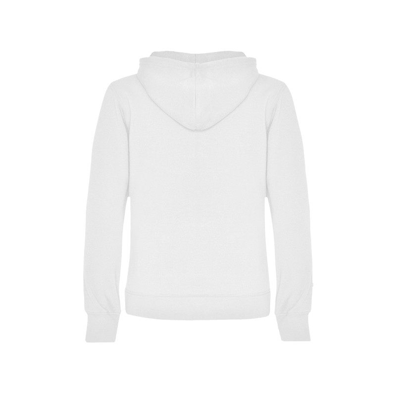 URBAN WOMAN HOODED SWEATSHIRT S S WHITE