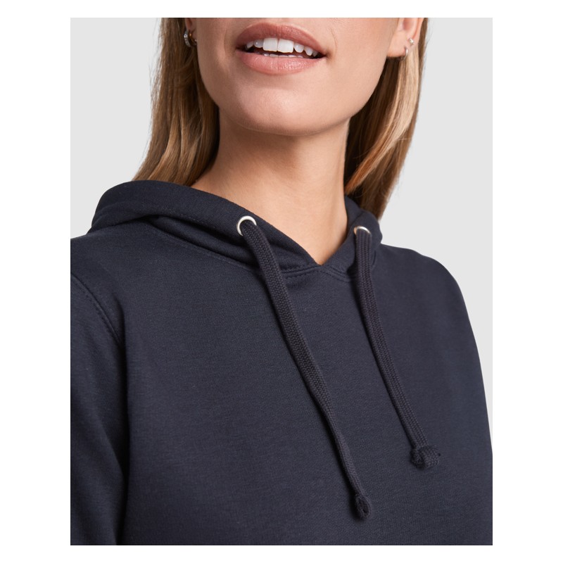 URBAN WOMAN HOODED SWEATSHIRT S S WHITE